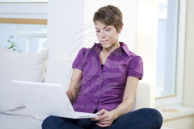 Young Woman Working