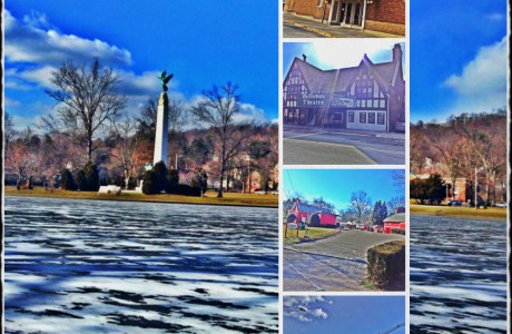 top 5 fave places collage