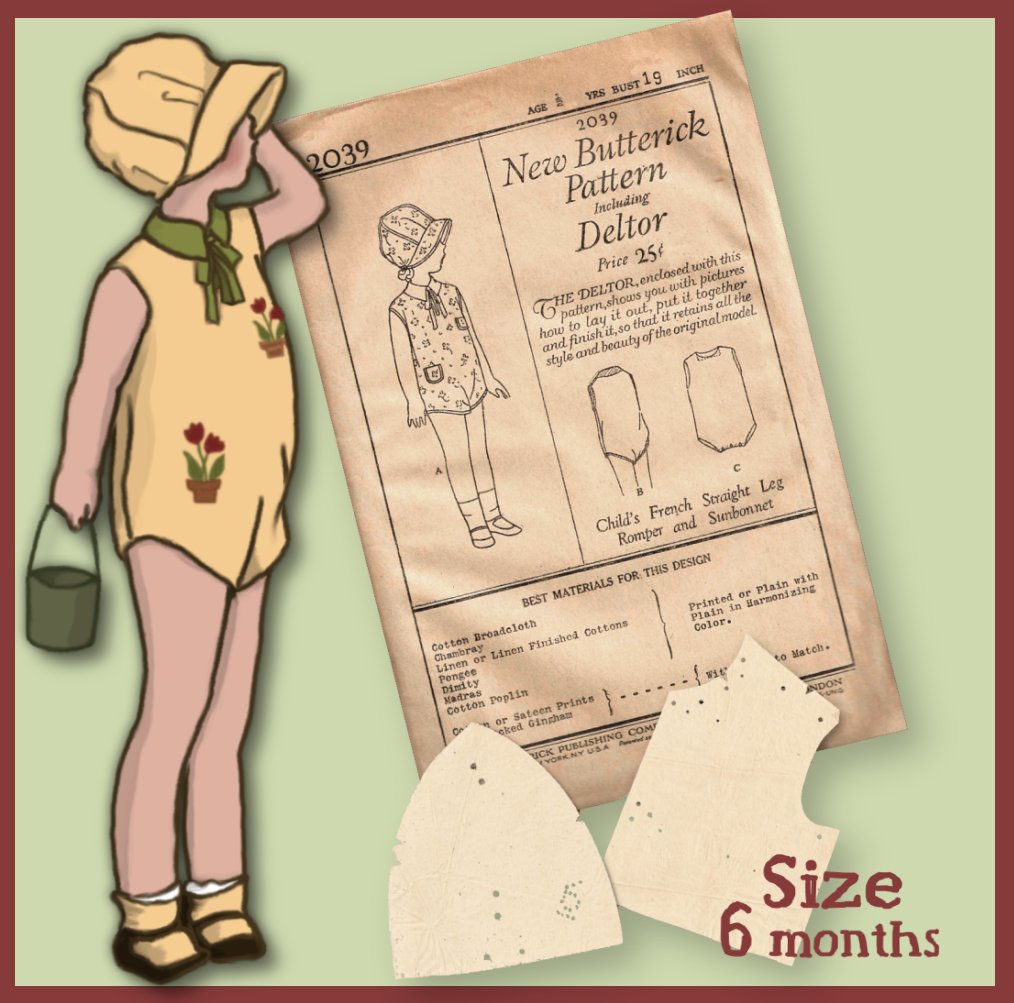 Additional product image for 1920  s Romper & Bonnet/Cloche in Arts and Crafts eBooks