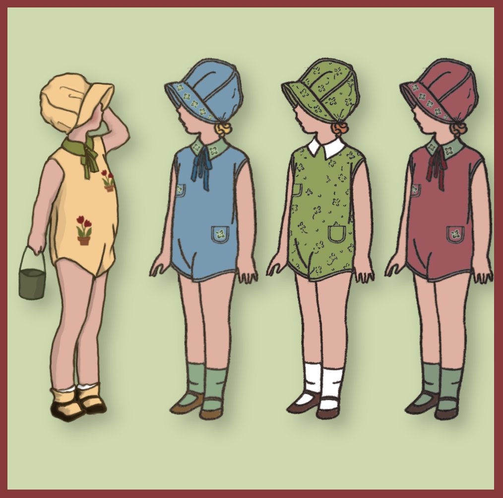 Additional product image for 1920  s Romper & Bonnet/Cloche in Arts and Crafts eBooks