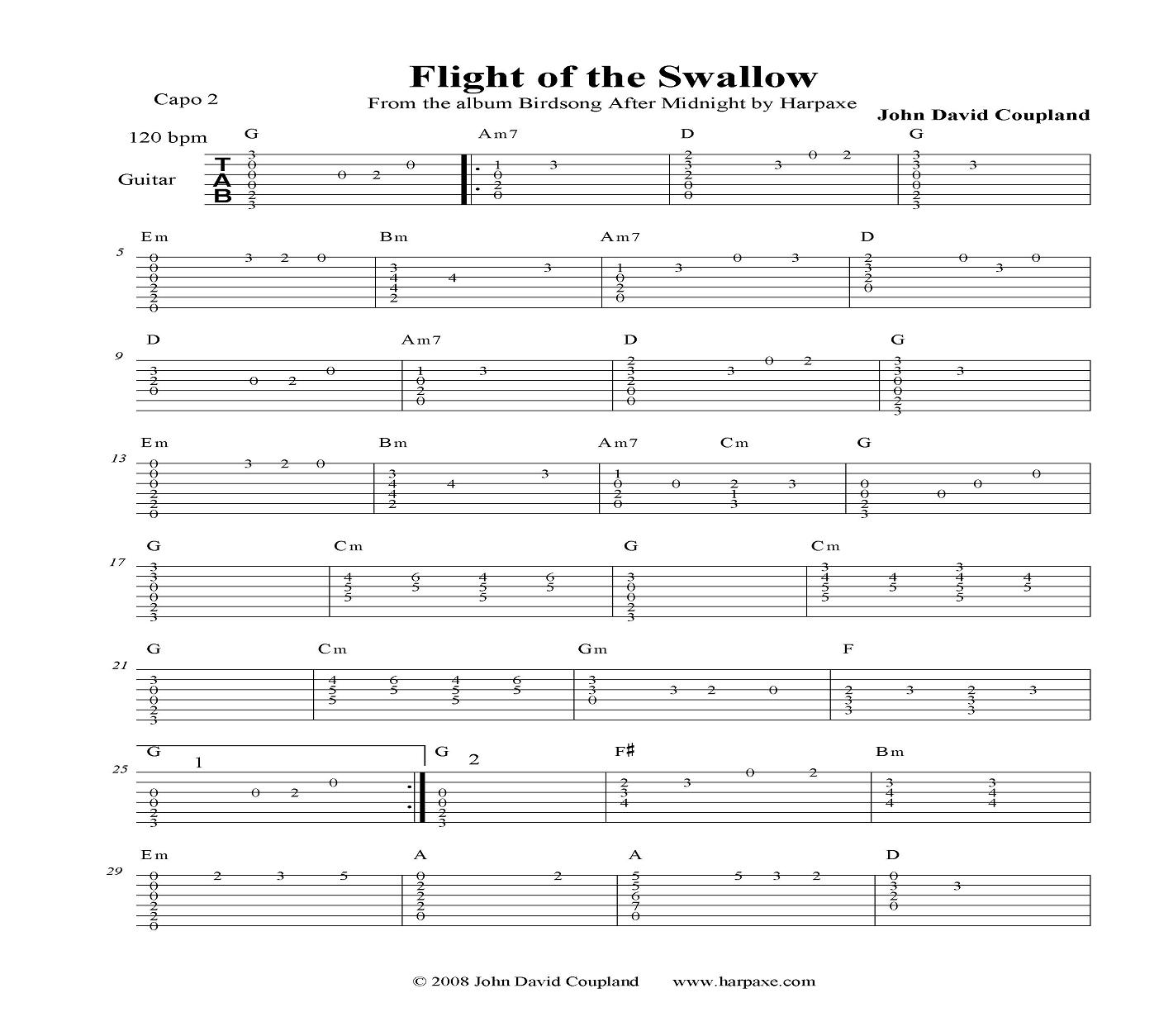 Additional product image for Birdsong after Midnight guitar tab book. in Music eBooks Additional product image for Birdsong after Midnight guitar tab book. in Music eBooks