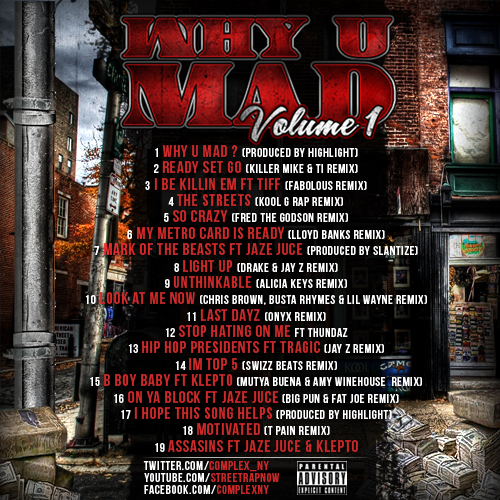 Additional product image for Why U Mad ? Volume 1 in Rap and Hip-Hop Music