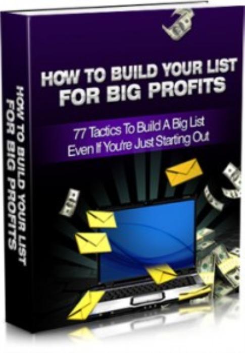Additional product image for How to Build Your List for Big Profits with MRR & Giveaway Rights in Business and Money eBooks Additional product image for How to Build Your List for Big Profits with MRR & Giveaway Rights in Business and Money eBooks