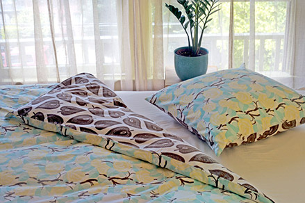 conforter and pillow