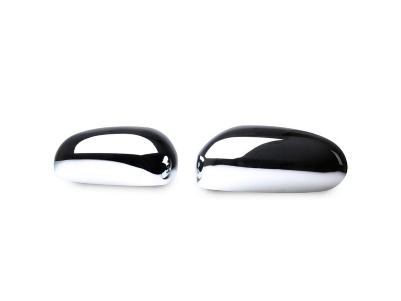 Chrome Stick-On Mirror Covers For Jaguar X-Type, XK, XKR, XJ6, S-Type (2003-2008) – Pair