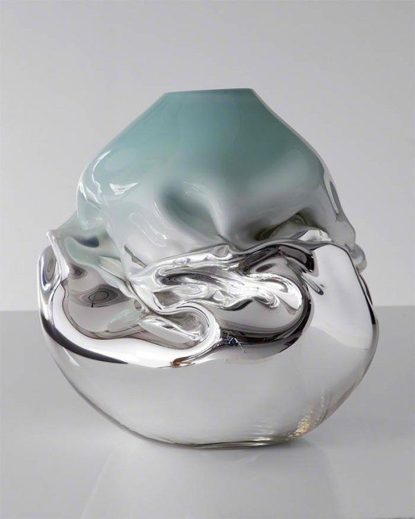 Melted Glass Sculptures by Jeff Zimmerman Pondly