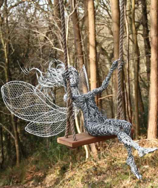Magical Fairy Sculptures by Robin Wight Pondly