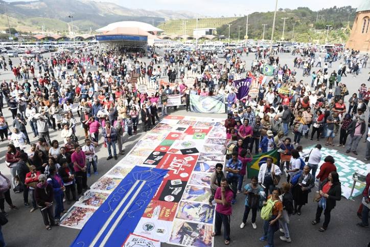 Resultado de imagem para romaria dos trabalhadores em aparecida 2018