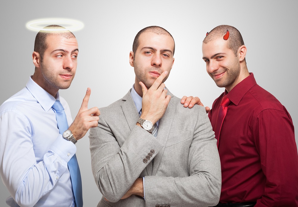 Duas escolhas, uma explicação