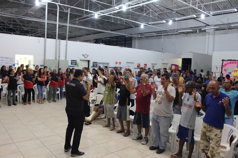 Grupo realiza visita ao Centro de Acolhida para Adultos em São Paulo