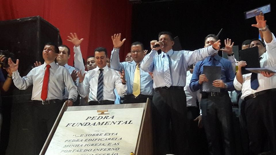 Lançamento da Pedra Fundamental em Tocantins