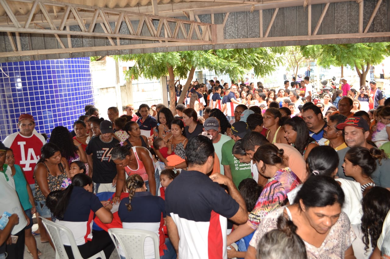 Imagem de capa - Mais de mil pessoas são atendidas em Macaíba, no estado do Rio Grande do Norte