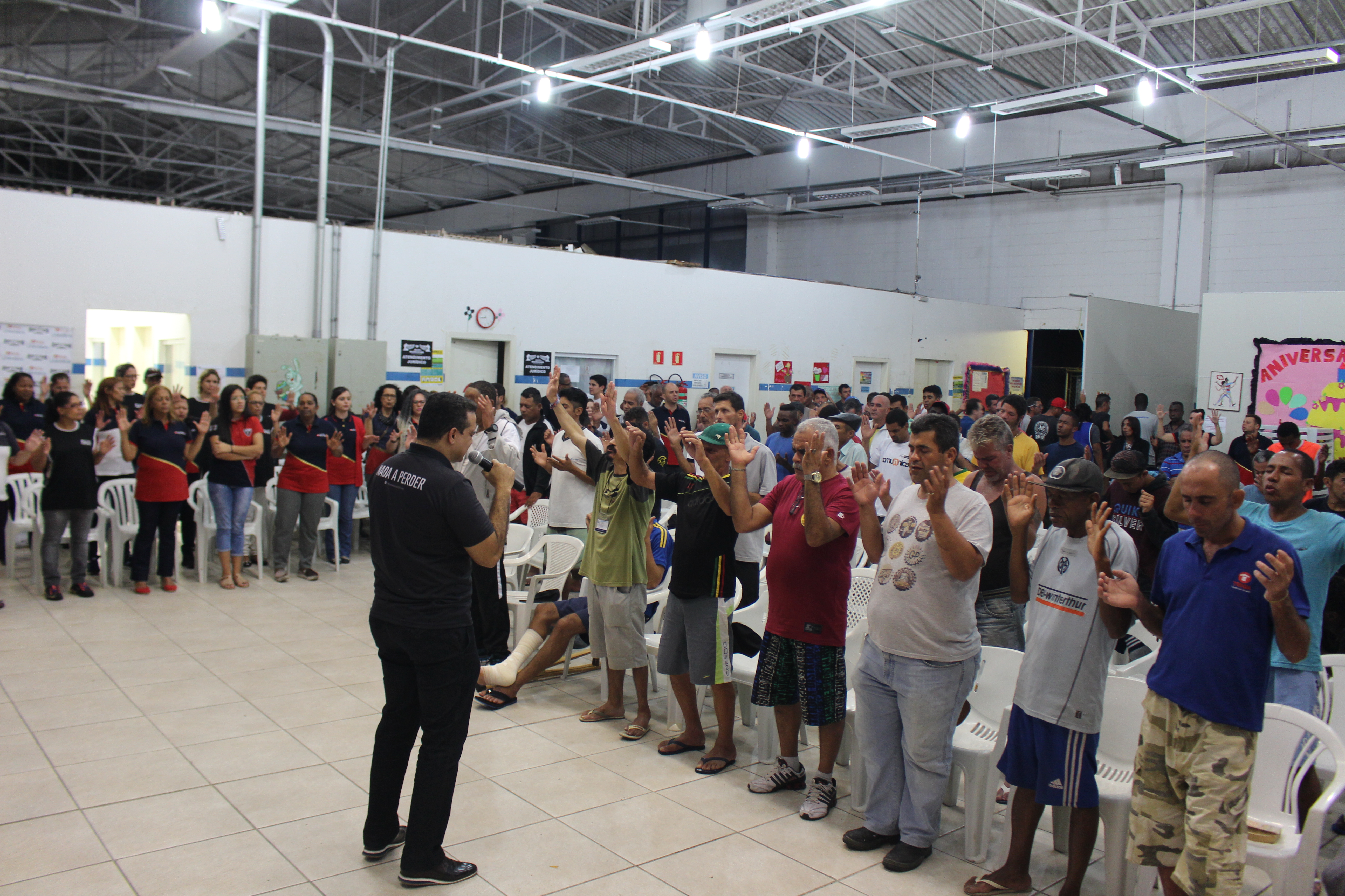 Imagem de capa - Grupo realiza visita no Centro de Acolhida para adultos em São Paulo