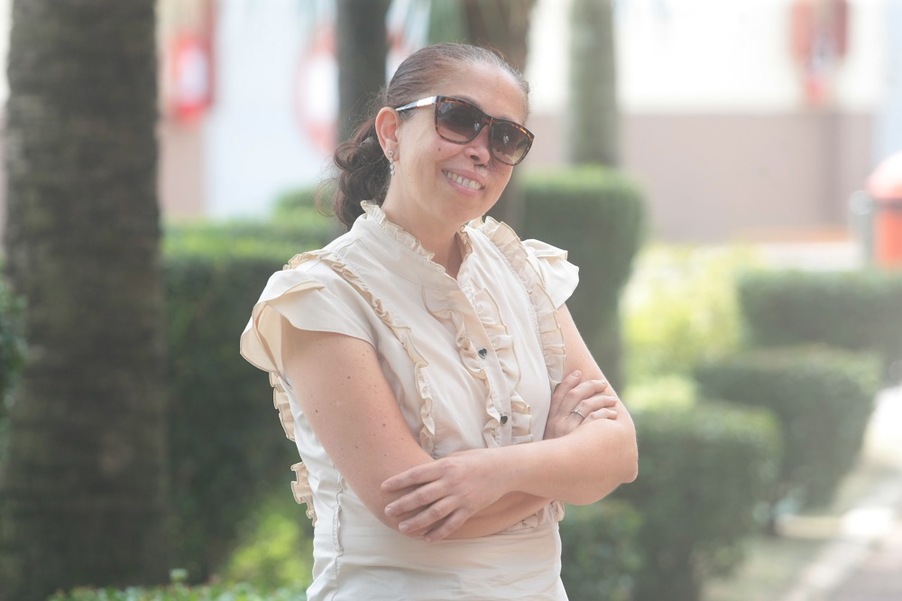 Ela tinha um tumor grande e mortal no rosto