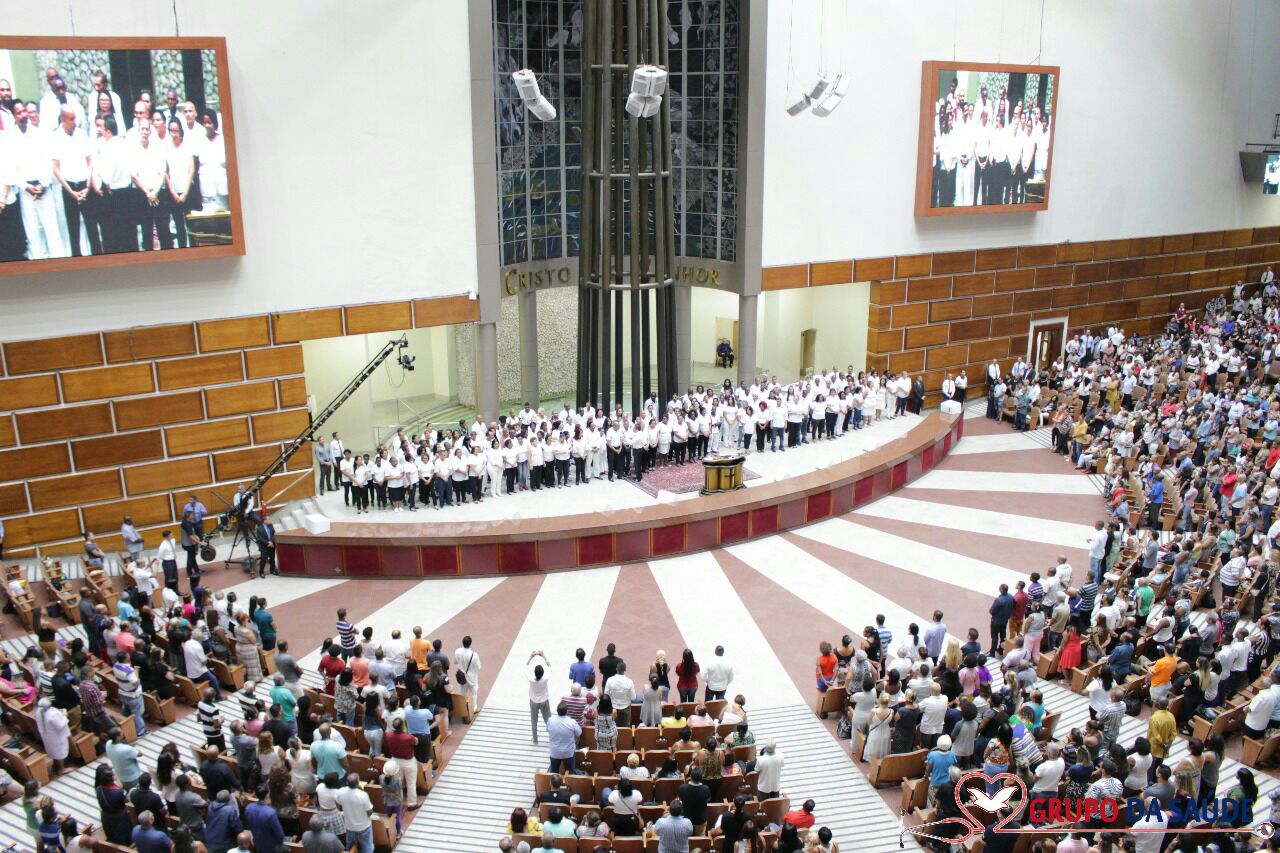 Voluntários do Grupo da Saúde são consagrados em todo o Brasil