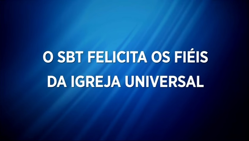 SBT faz homenagem à Universal