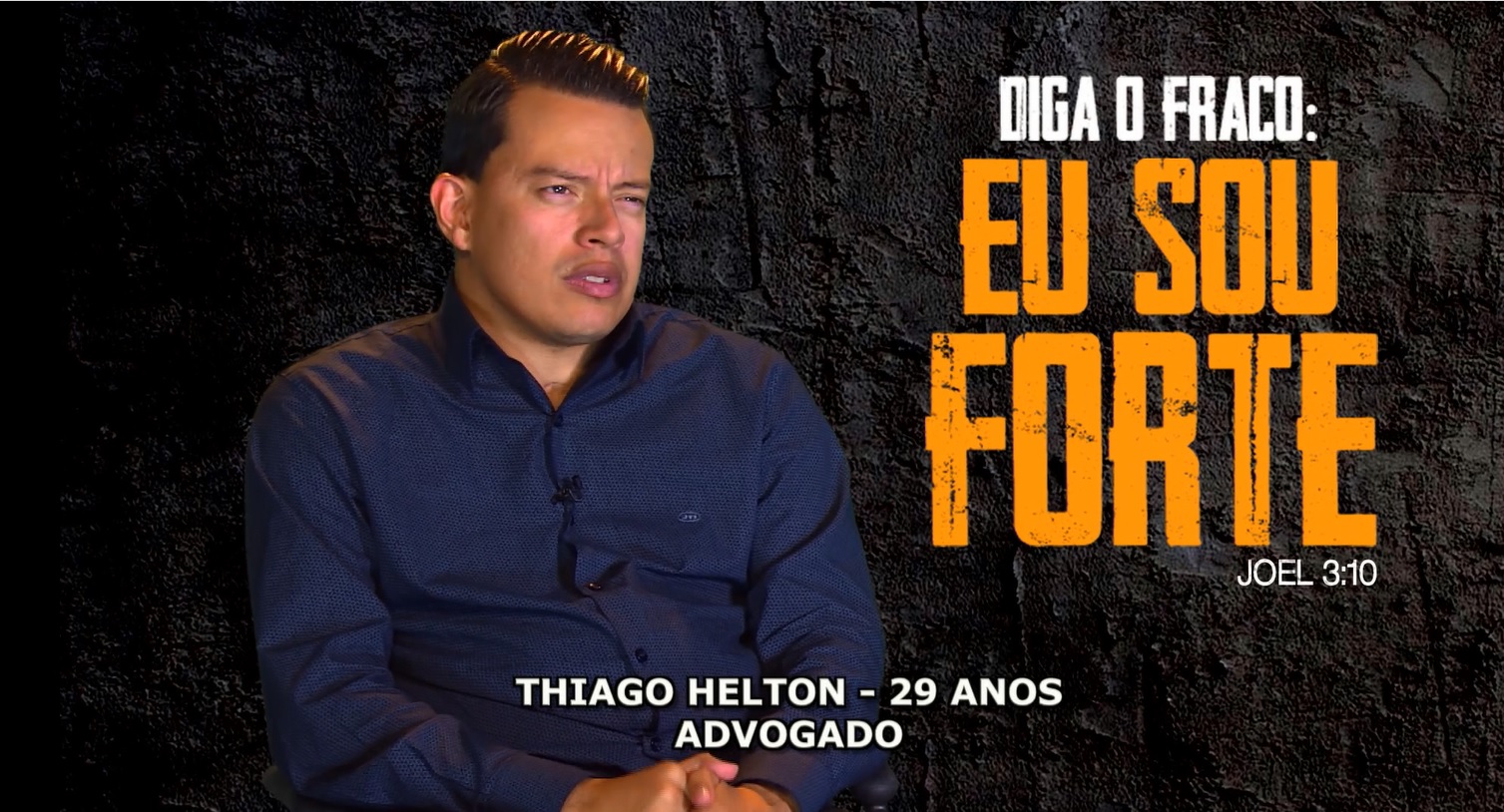 Um jovem movido pelos desafios