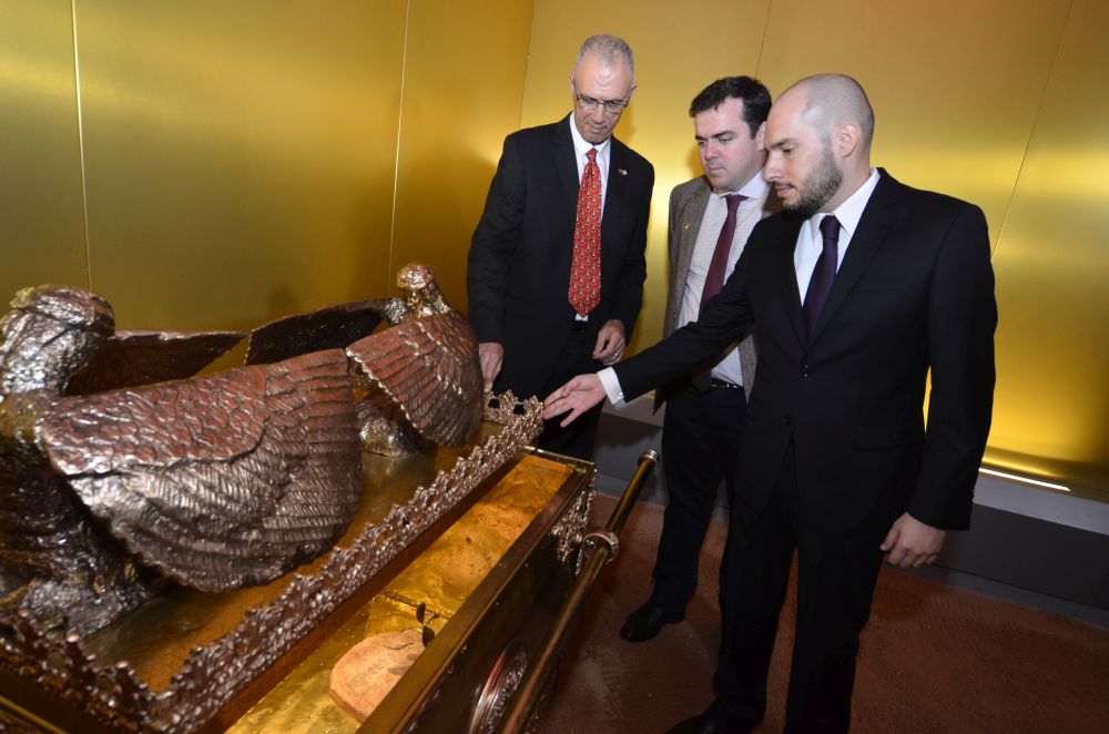 Embaixador de Israel no Brasil visita Templo de Salomão