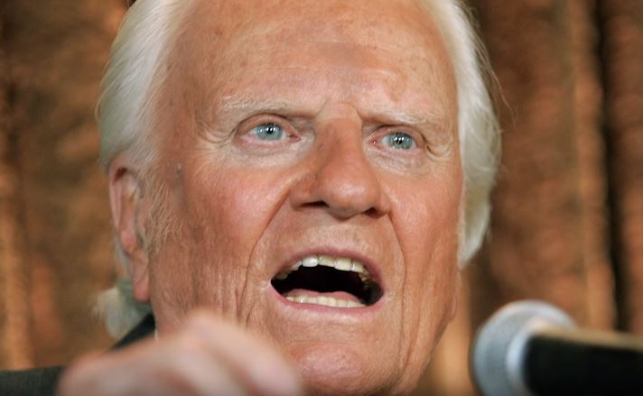 Billy Graham morre aos 99 anos