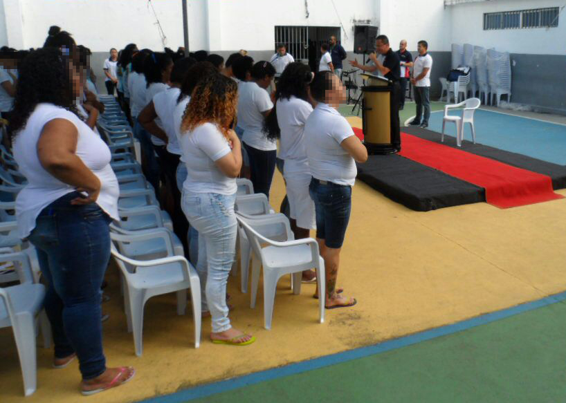 Salvação em presídio do Rio de Janeiro