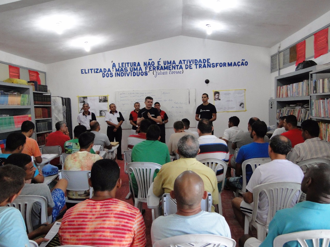 Projeto IntelliMen chega à presídio na Paraíba