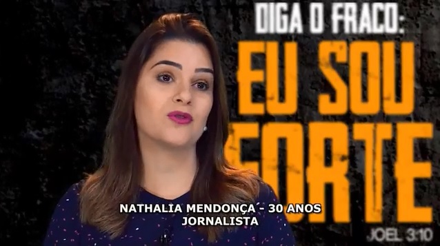 Imagem de capa - Após atitude de fé, Nathalia se tornou uma mulher forte