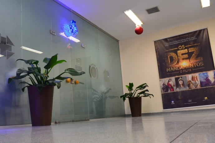 Os Dez Mandamentos – O Filme é exibido em hospital