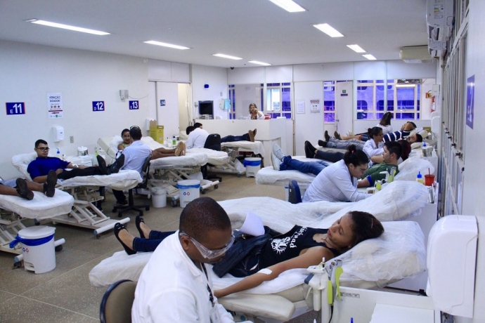 Projeto Ômega promove campanha de doação de sangue