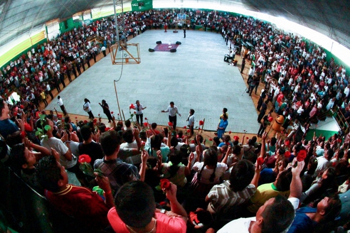 Imagem de capa - Sexta-Feira Santa com a Rosa de Sangue aconteceu na Bolívia