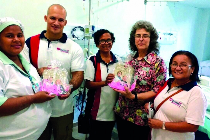 Grupo de Evangelização visita pacientes em hospitais pelo Brasil