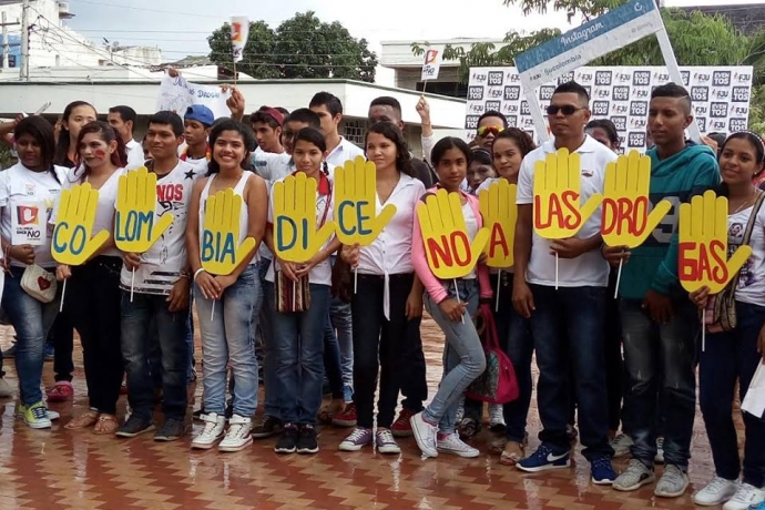 Colômbia diz não para as drogas