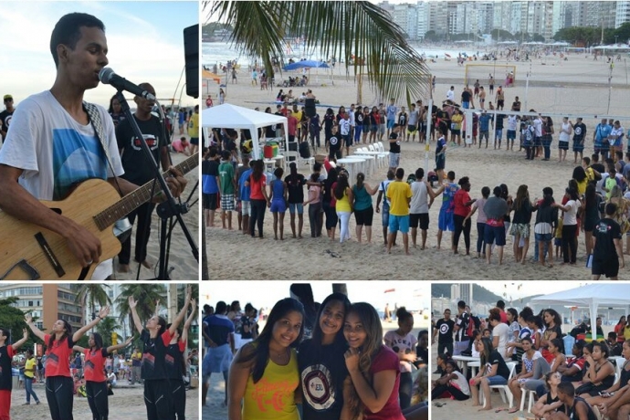 FJU dá início aos “Jogos de Praia” no Rio de Janeiro