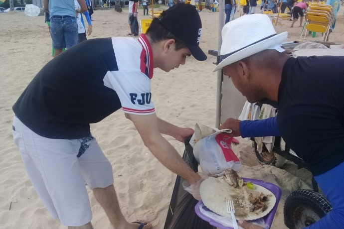 FJU de Pernambuco promove evento “Praia Limpa” em Boa Viagem
