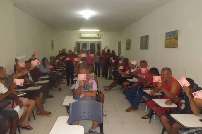 UNP realiza palestra sobre valorização da mulher em presídio do Maranhão