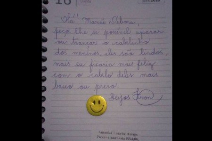 Mãe percebe preconceito contra os filhos em bilhete da escola e toma atitude inusitada