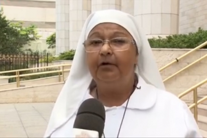 Freira relata experiência ao visitar o Templo de Salomão