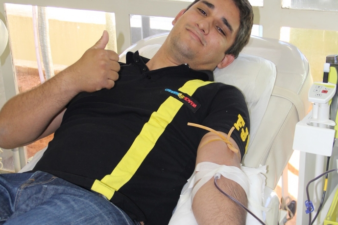 “FJU Sangue Bom” leva jovens para doação de sangue em Brasília