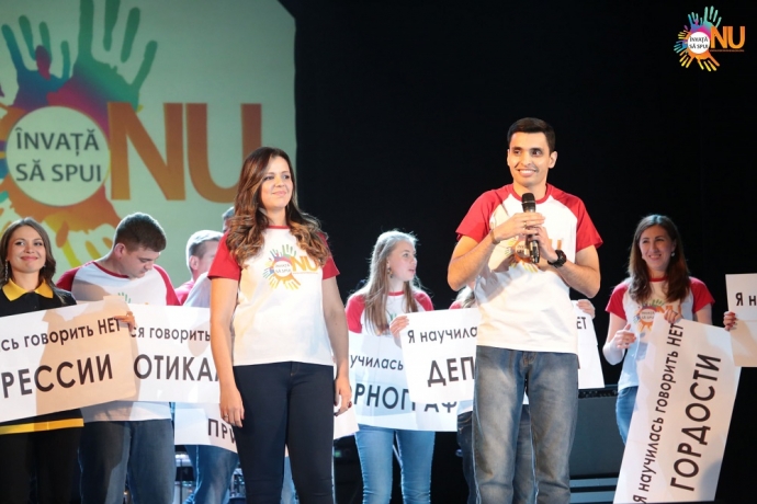 "Saiba Dizer Não" reúne centenas de jovens na Moldávia