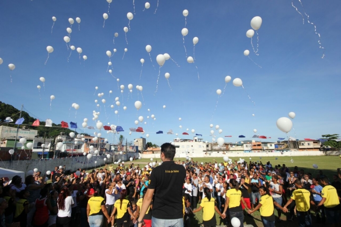 FJU realiza ação social em bairros carentes de Salvador (BA) e Guarujá (SP)