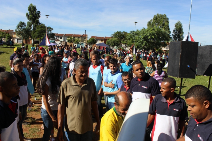 A Gente da Comunidade promove ação social em Franca, no interior paulista