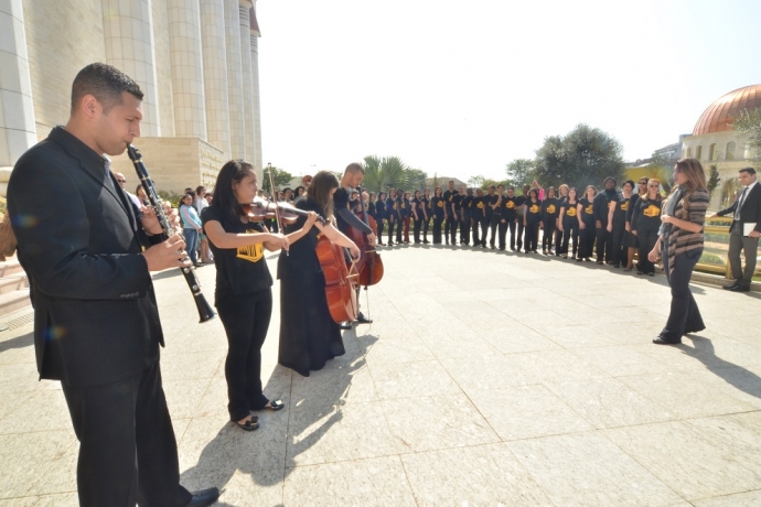 Comemoração de dois anos do Templo de Salomão