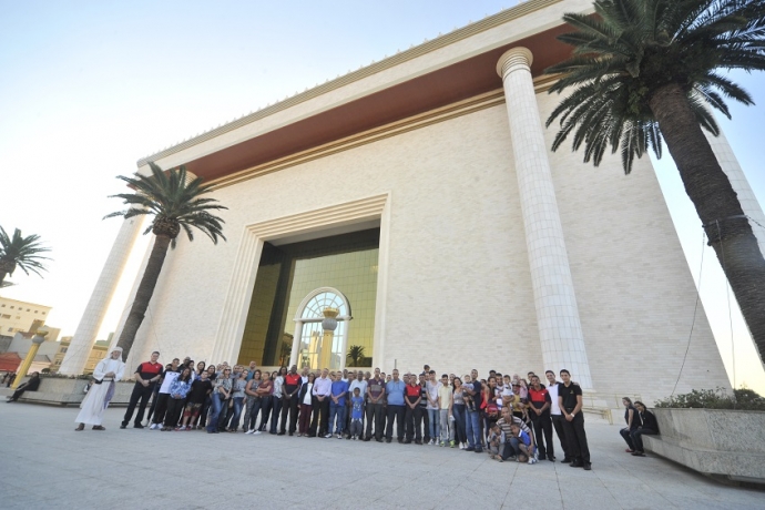 Imagem de capa - Reclusos do CPP de Franco da Rocha visitam o Templo de Salomão