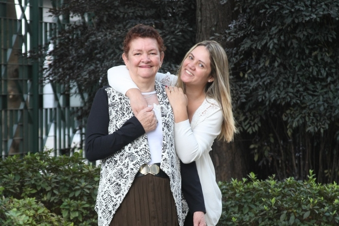 A fé da filha deu vida à mãe