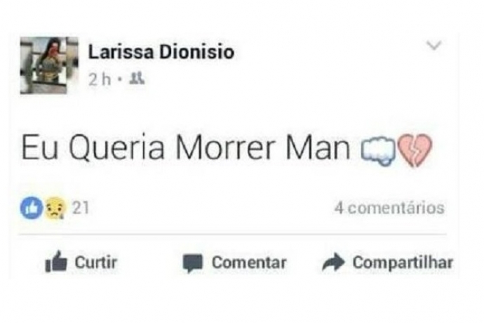 Imagem de capa - “Eu queria morrer”