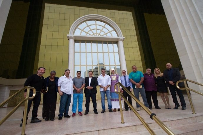 Heróis da vida real no Templo