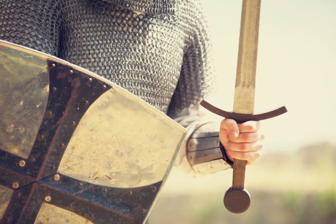 Enfrente os problemas com a fúria da fé