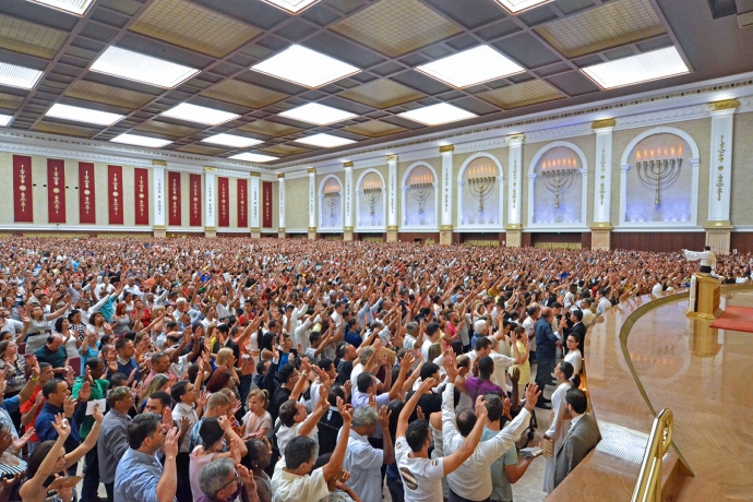 “Vigília da Virada” no Templo de Salomão