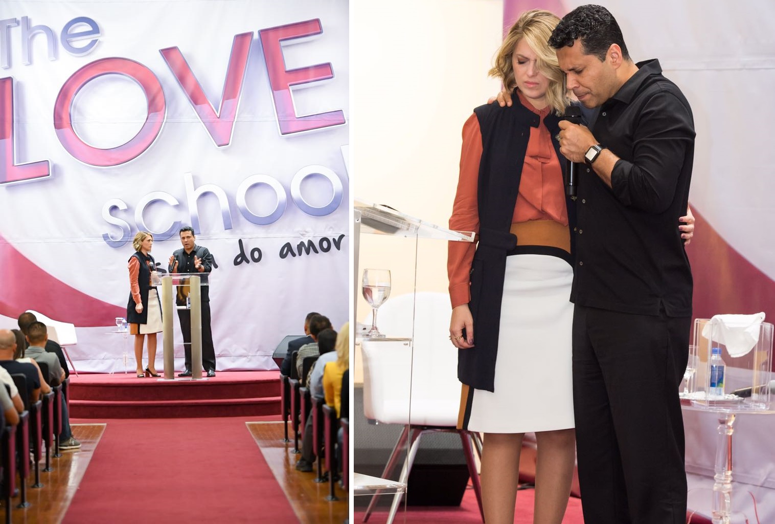 Primeira palestra da Escola do Amor em Boston