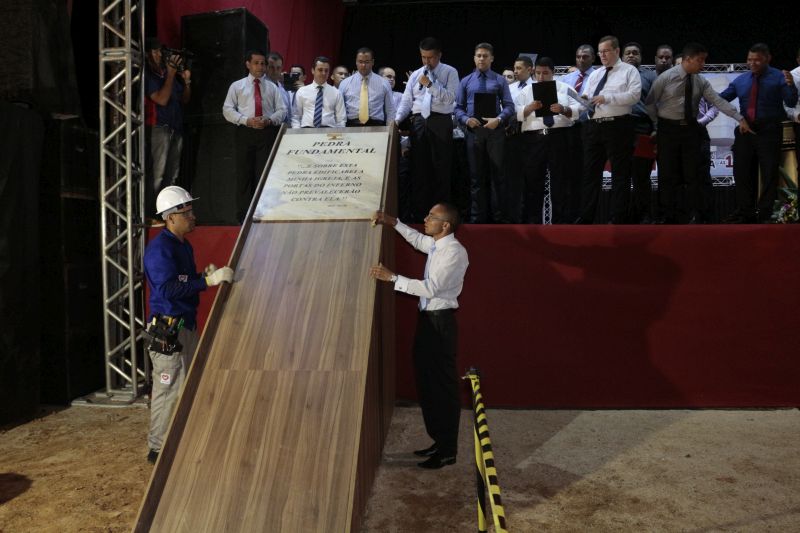 Imagem de capa - Lançamento da Pedra Fundamental em Tocantins