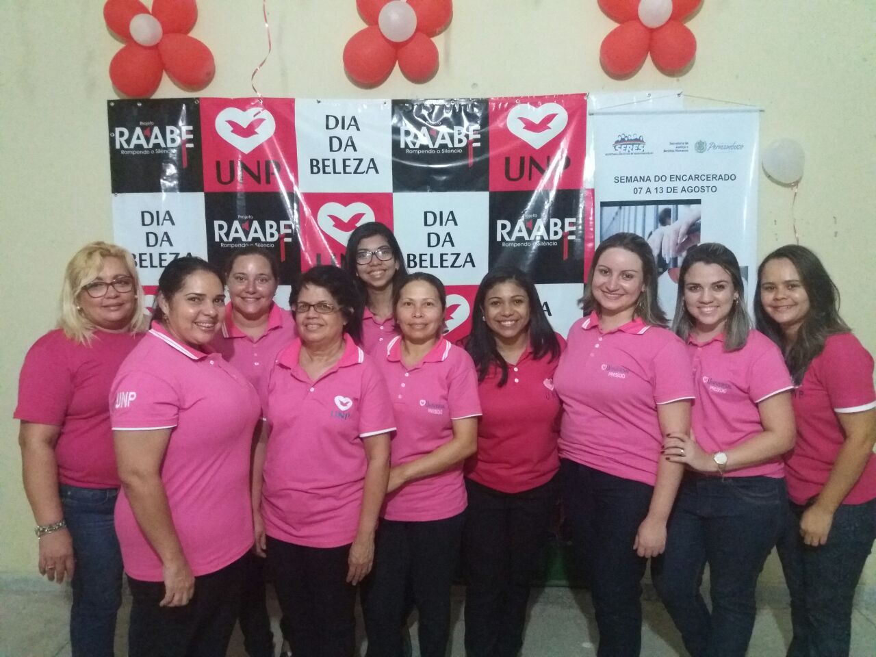 Universal realiza “Dia da Beleza” em penitenciária feminina